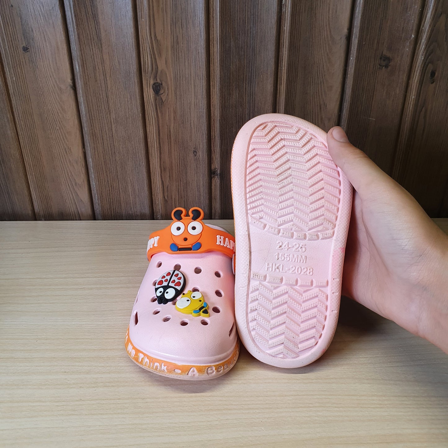 Kids Used Imported Crocks Size 24-25