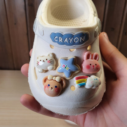 Kids Used Imported Crocks Size 130