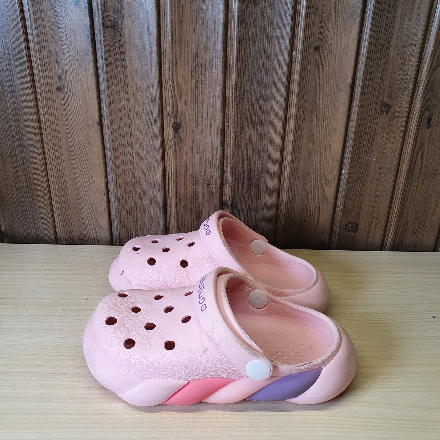 Kids Used Imported Crocks Size 26-27