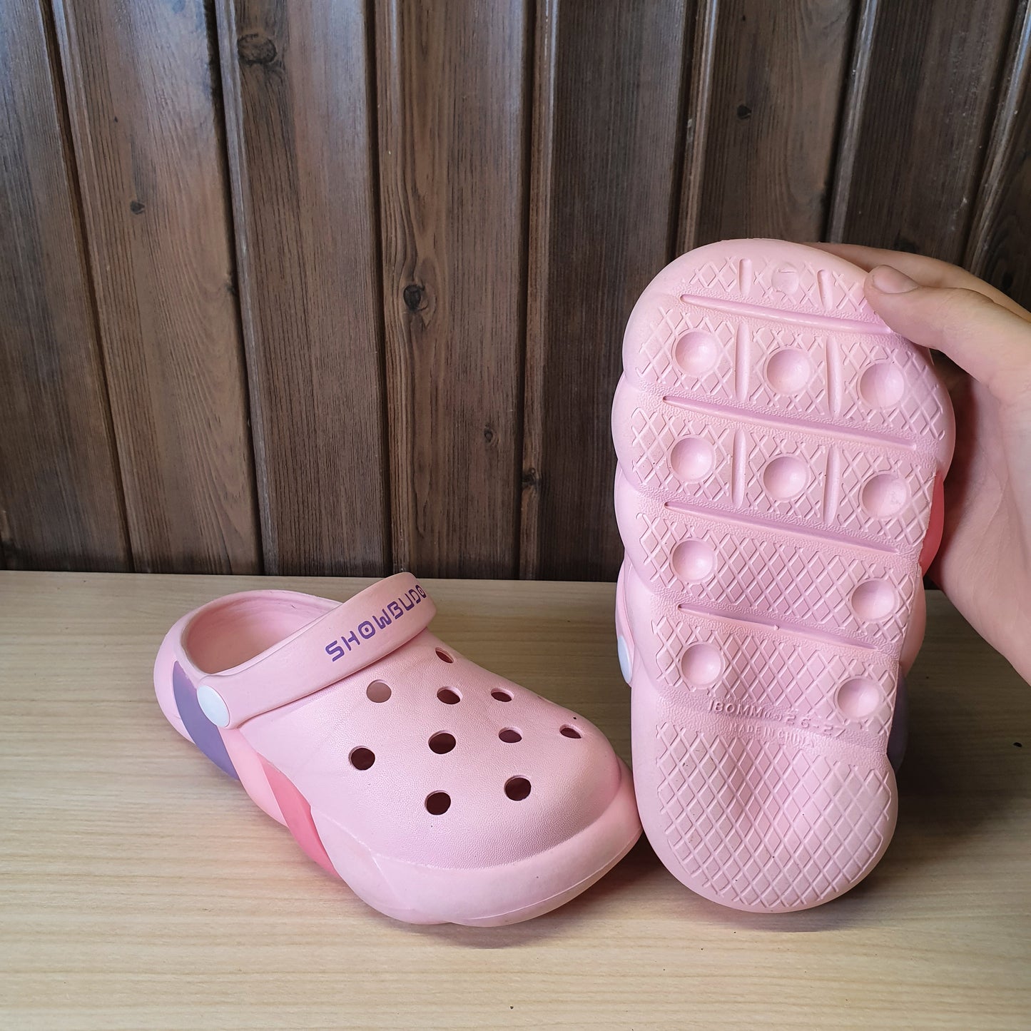 Kids Used Imported Crocks Size 26-27