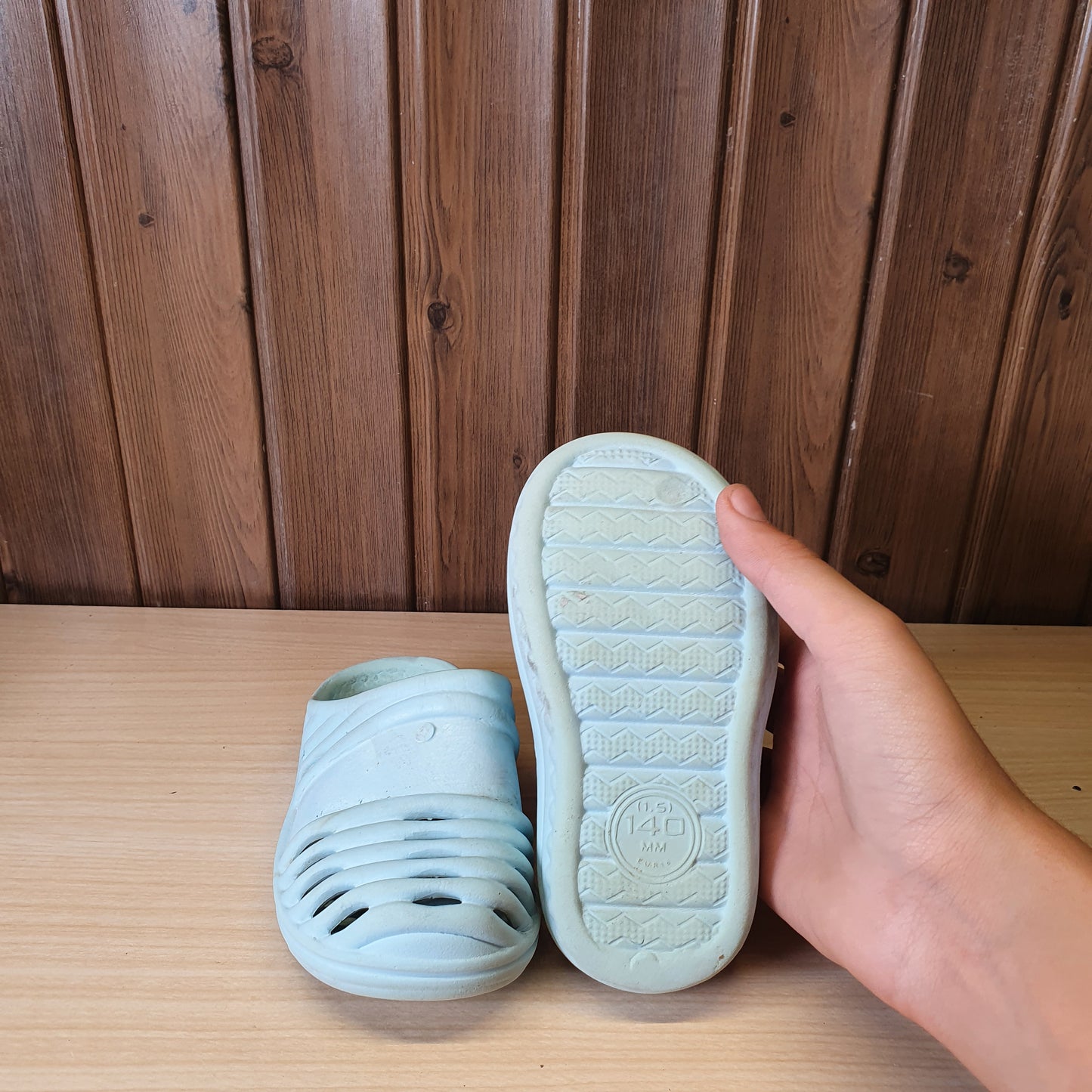 Kids Used Imported Crocks Size 140MM