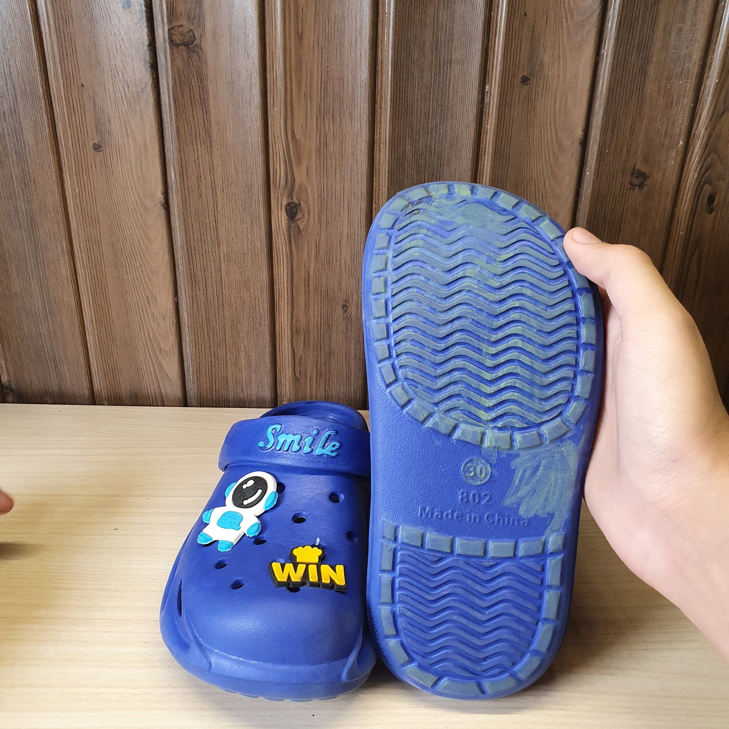 Kids Used Imported Crocks Size 30
