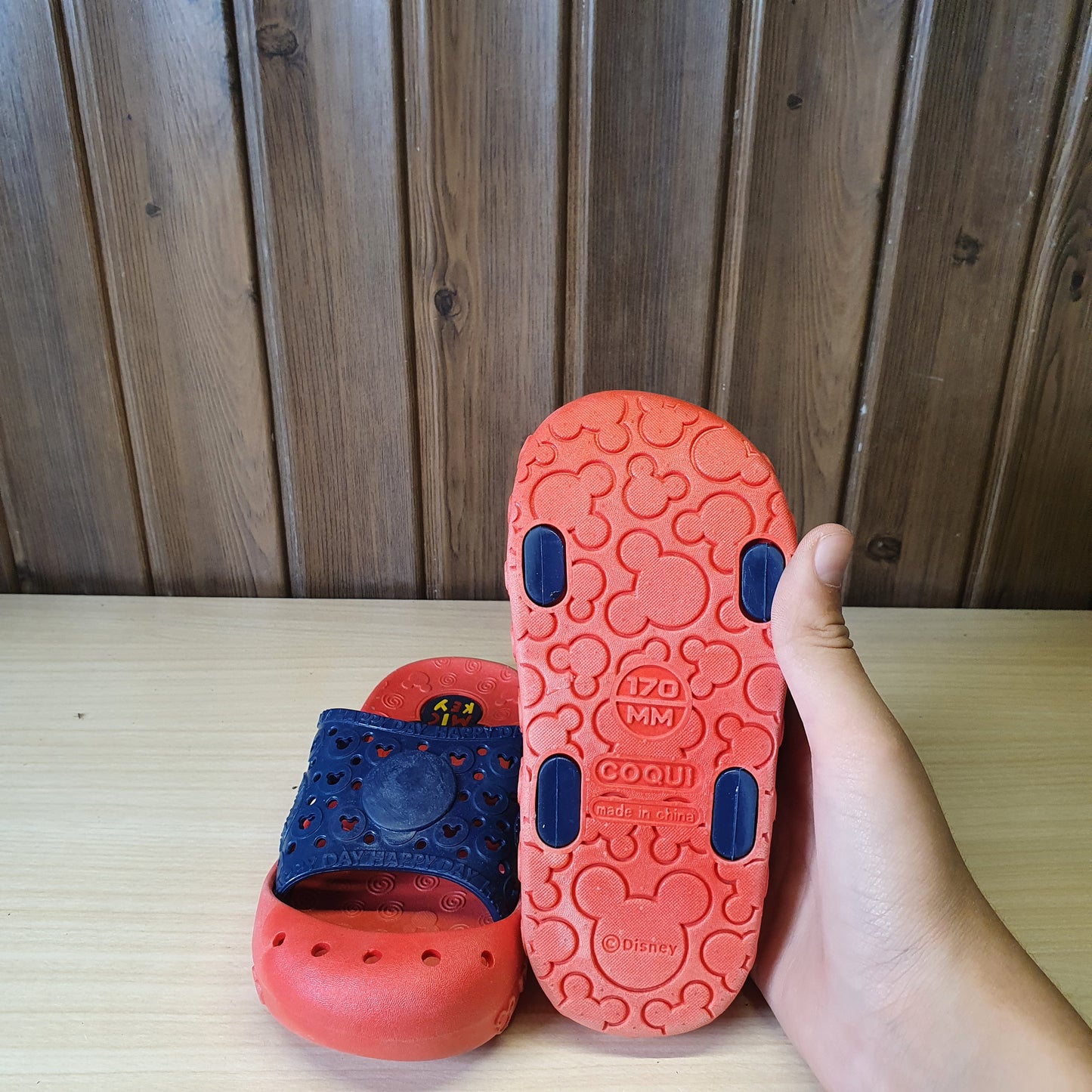 Kids Used Imported Slipers Size 170MM
