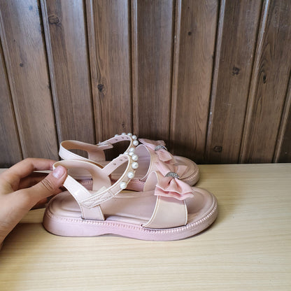 Girls Used Imported Sandals Size 35