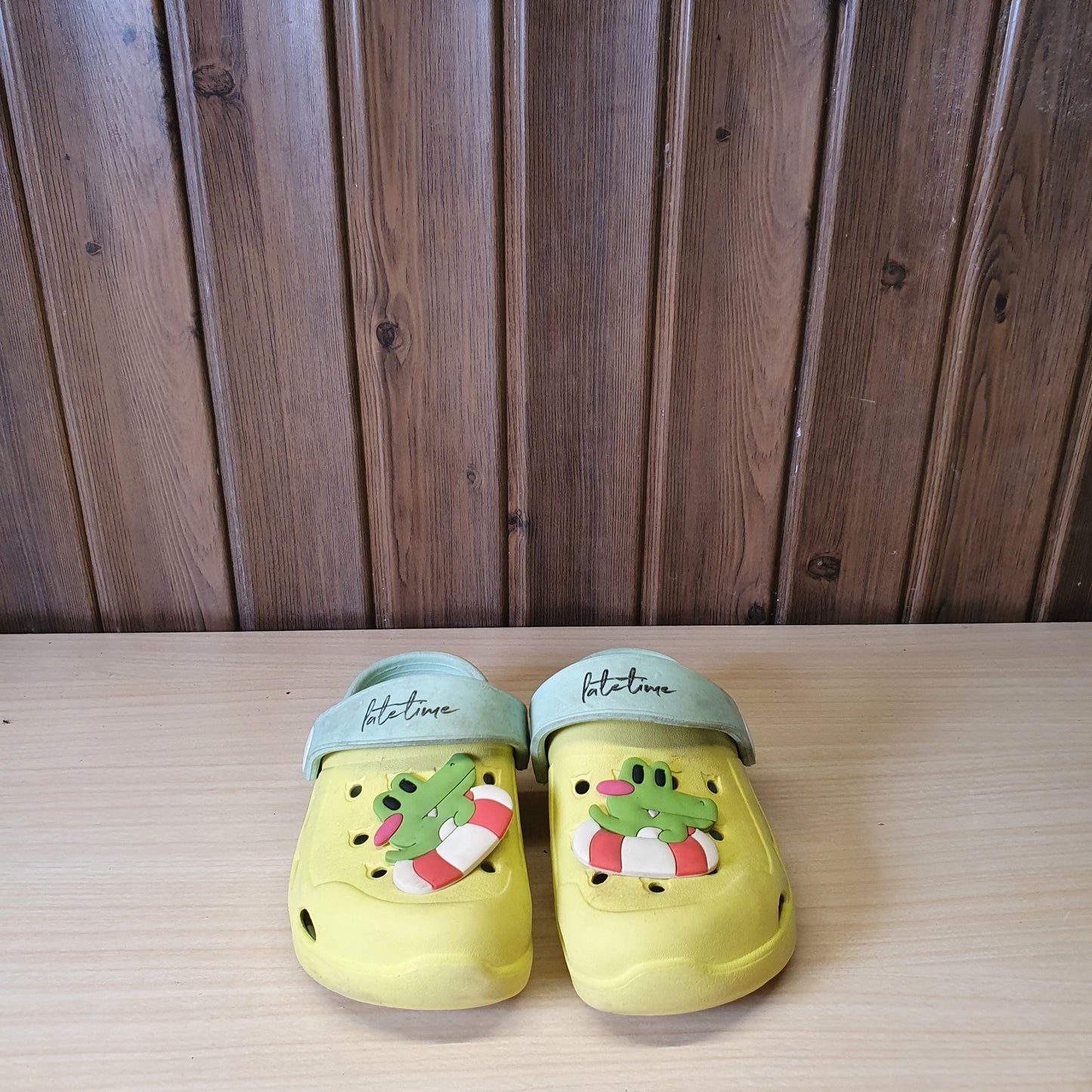 Kids Used Imported Crocks Size 23
