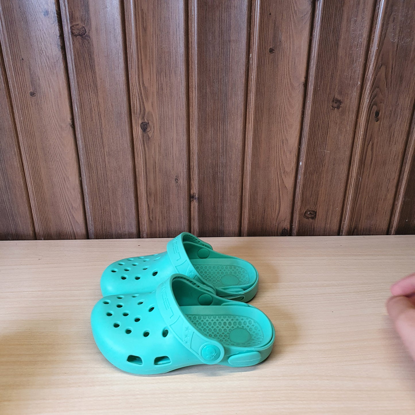Kids Used Imported Crocks Size 24