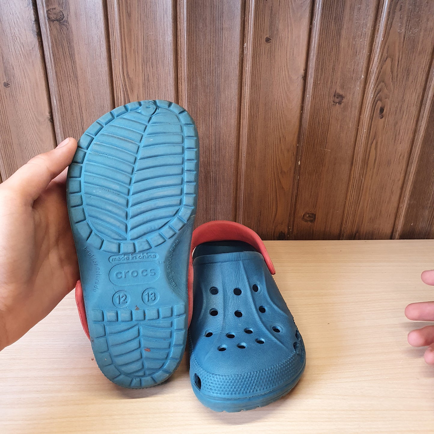 Kids Used Imported Crocks Size 12-13 Mentioned