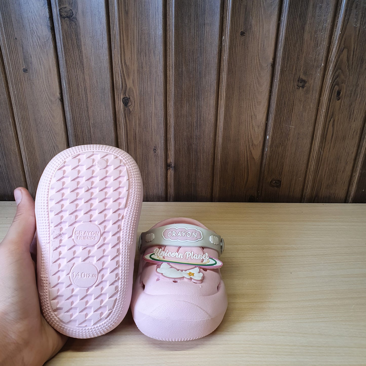 Kids Used Imported Crocks Size 140MM