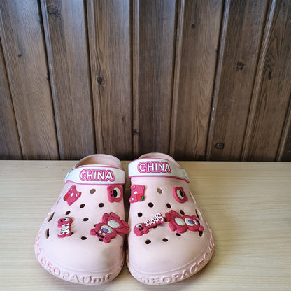 Kids Used Imported Crocks Size 34
