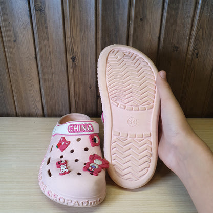 Kids Used Imported Crocks Size 34