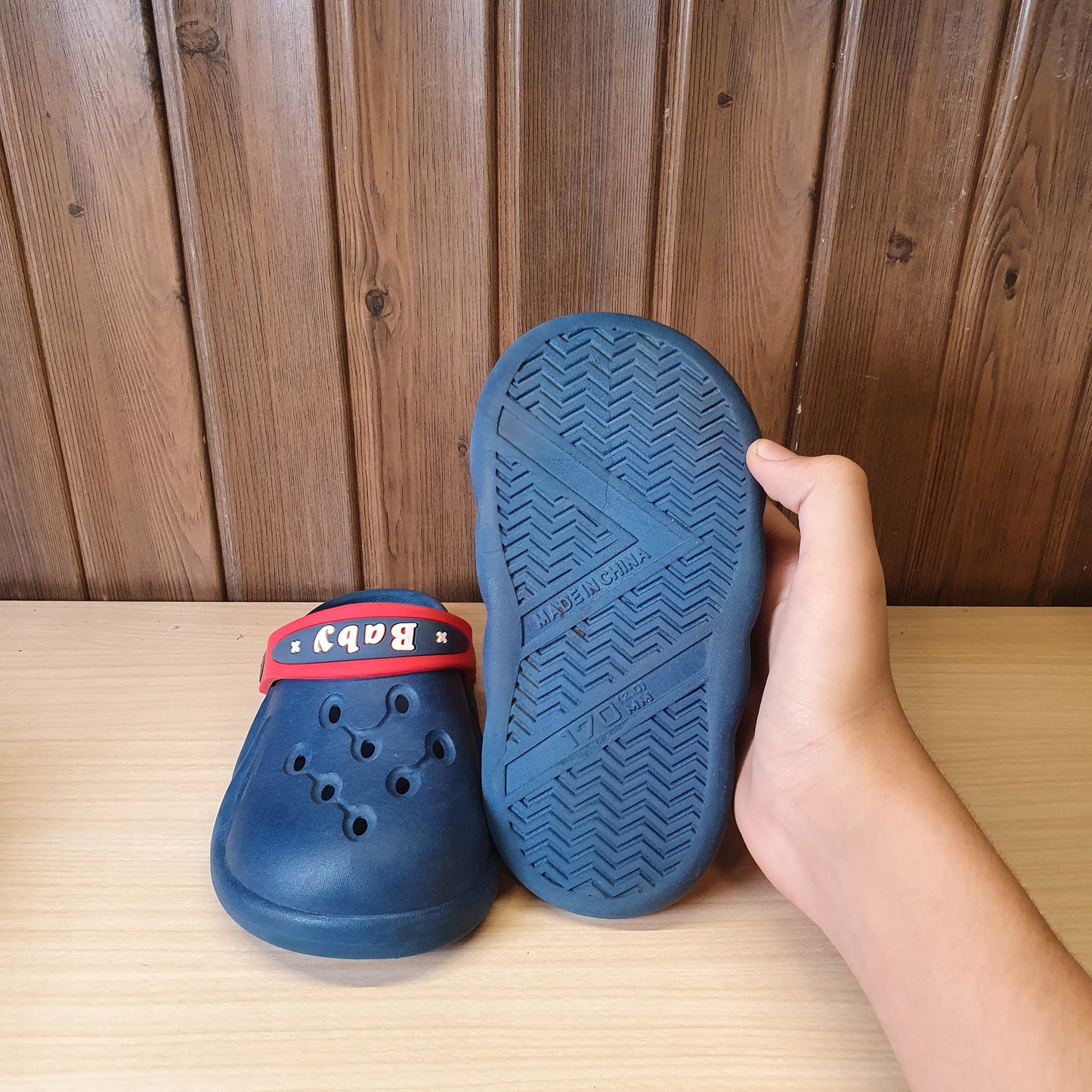 Kids Used Imported Crocks Size 170MM
