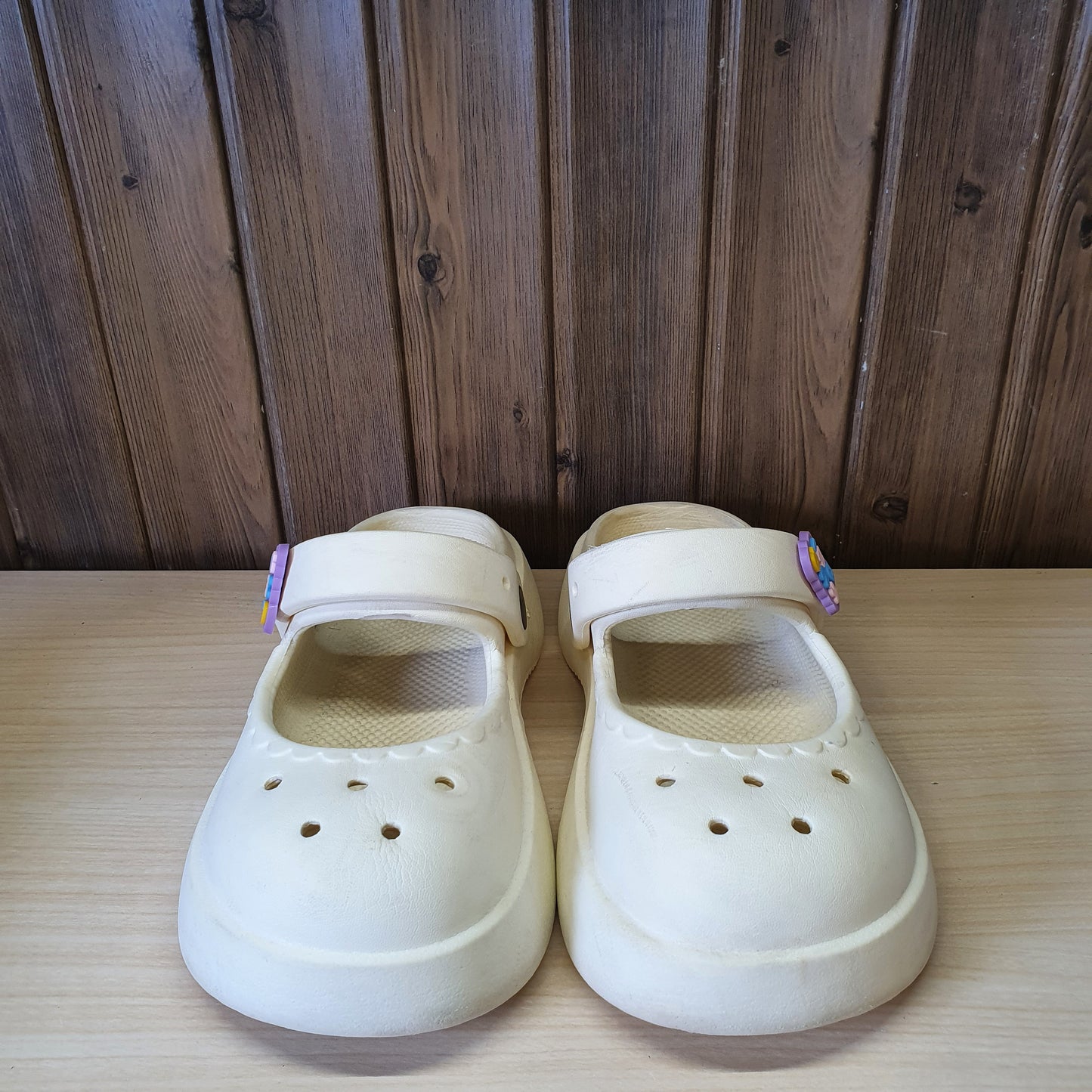 Kids Used Imported Crocks Size 34-35