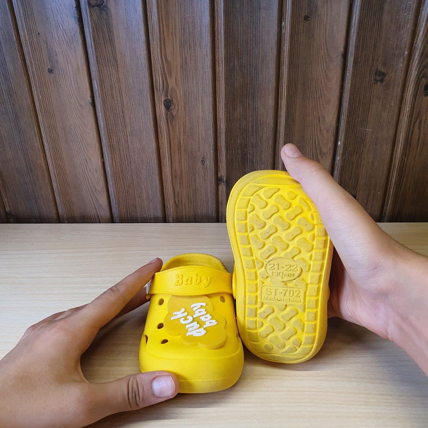 Kids Used Imported Crocks Size 21-22
