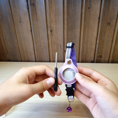 Cat Air Tag Holder And Collar #4102