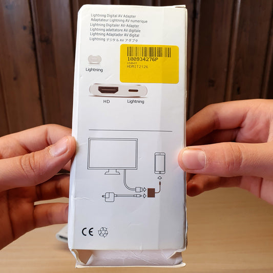 Lightning AV Adapter #4167