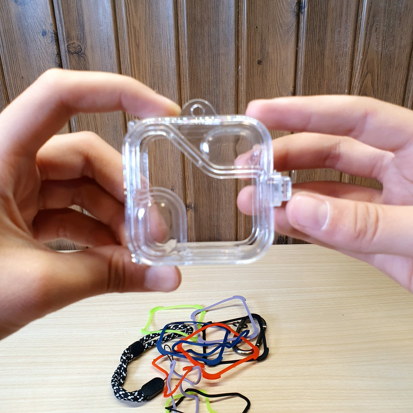 Case for Nothing Ear (1) or Nothing Ear (2) wireless earbuds. #4224