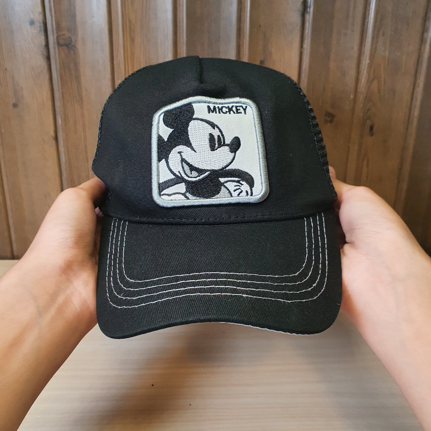Mickey Black Cap #2738