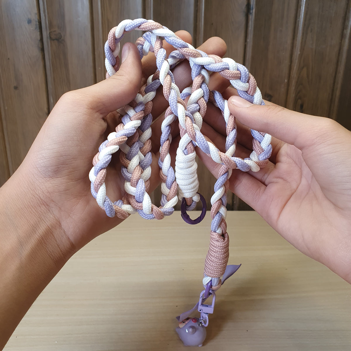 Braided crossbody phone lanyard#2767