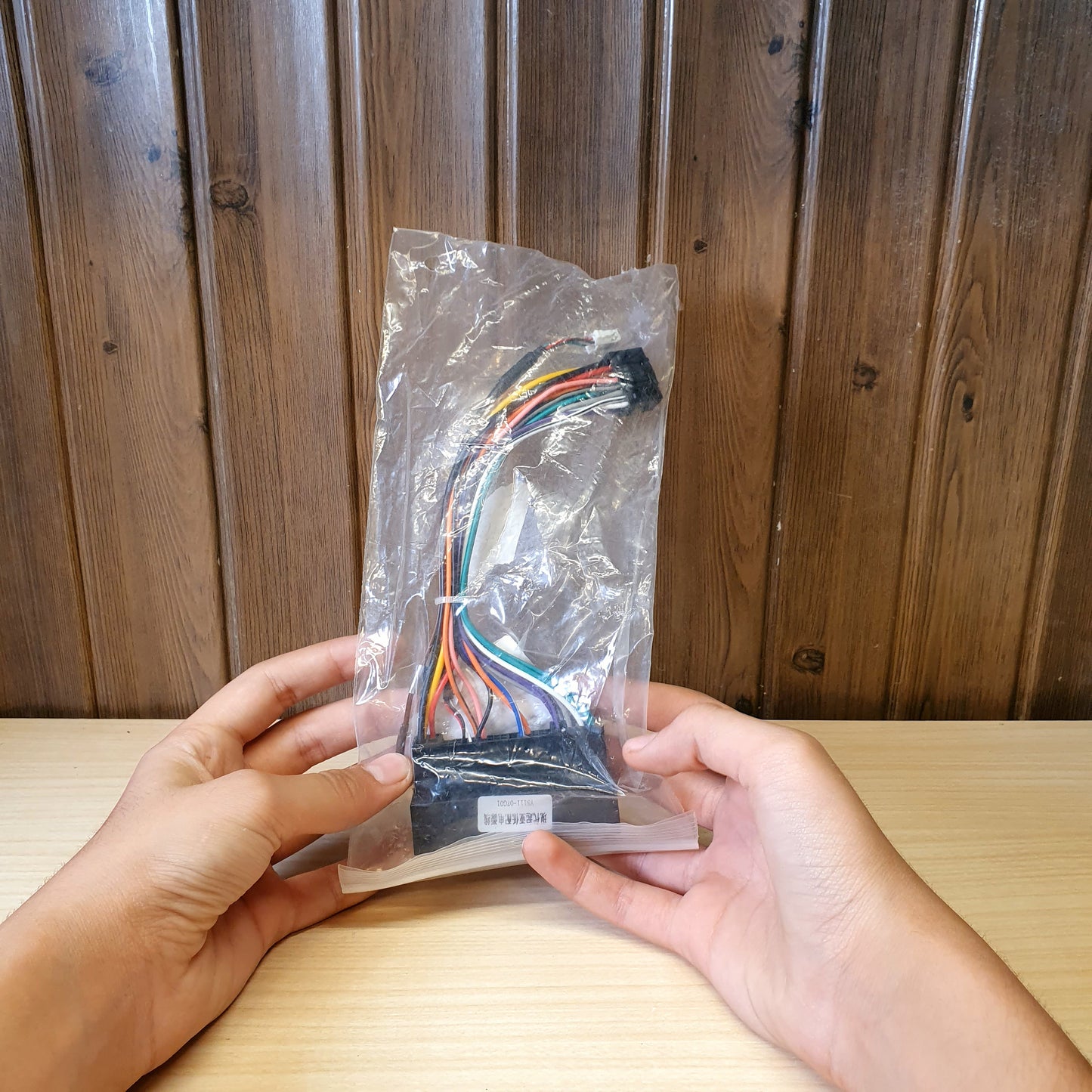 Generic ISO connector harness used to connect aftermarket car stereos to specific vehicle wiring systems #4417