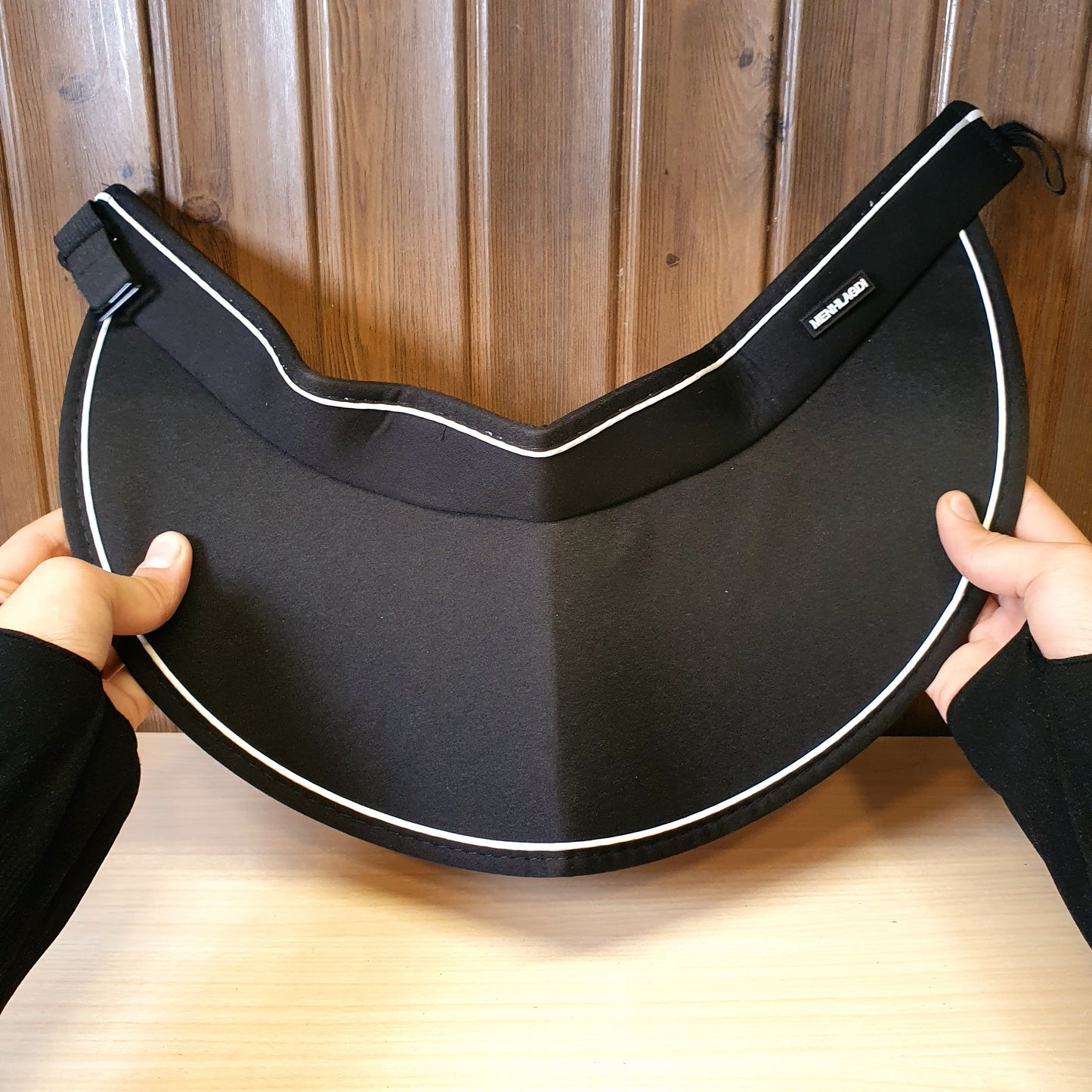 Black Visor Cap #4356