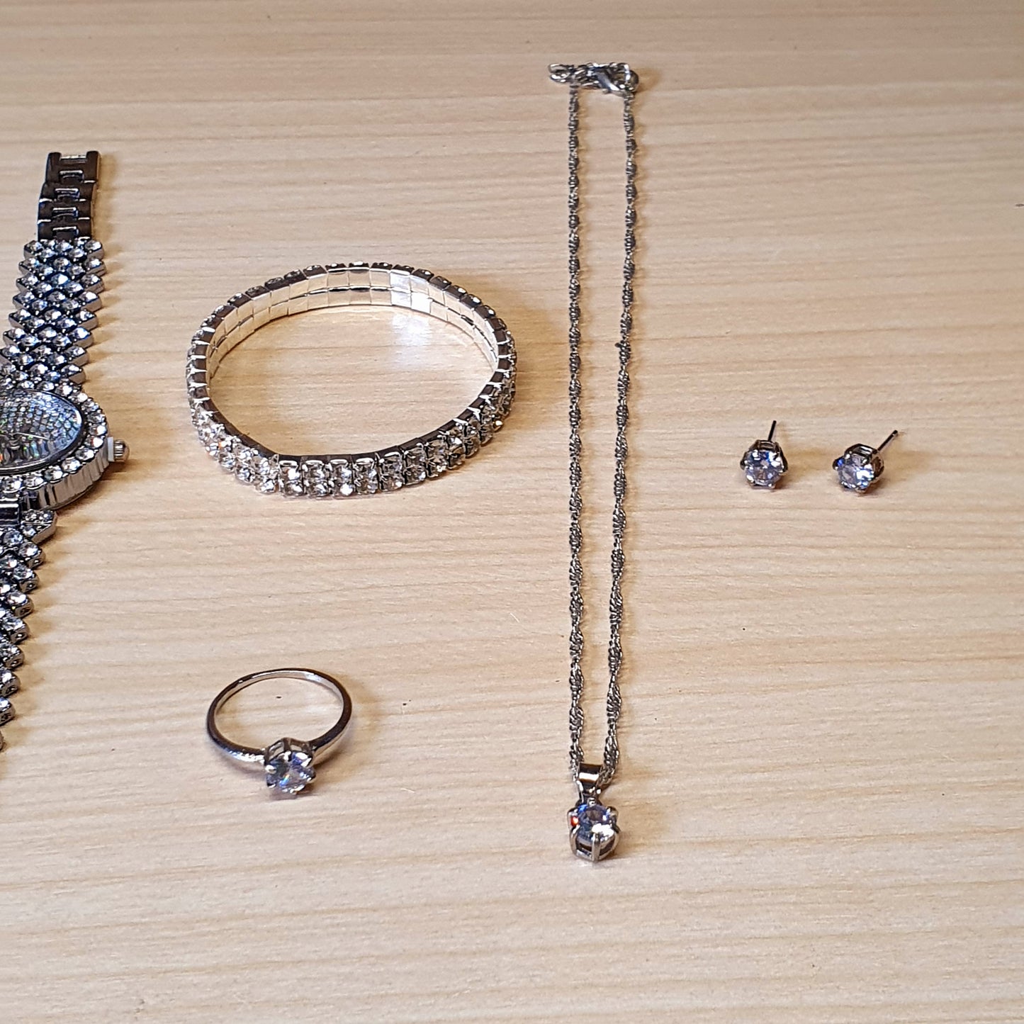 Watch With Jewellery #4344