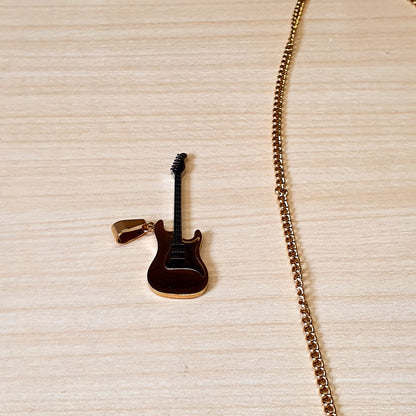 Beautiful Guitar Necklace #4485