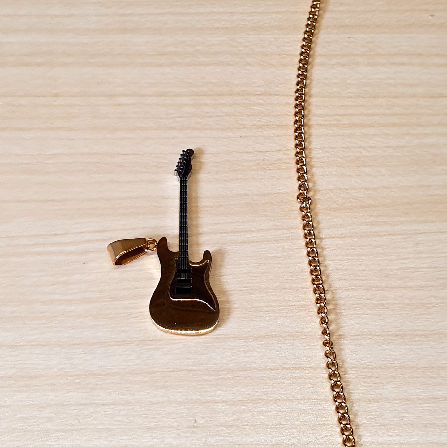 Beautiful Guitar Necklace #4485