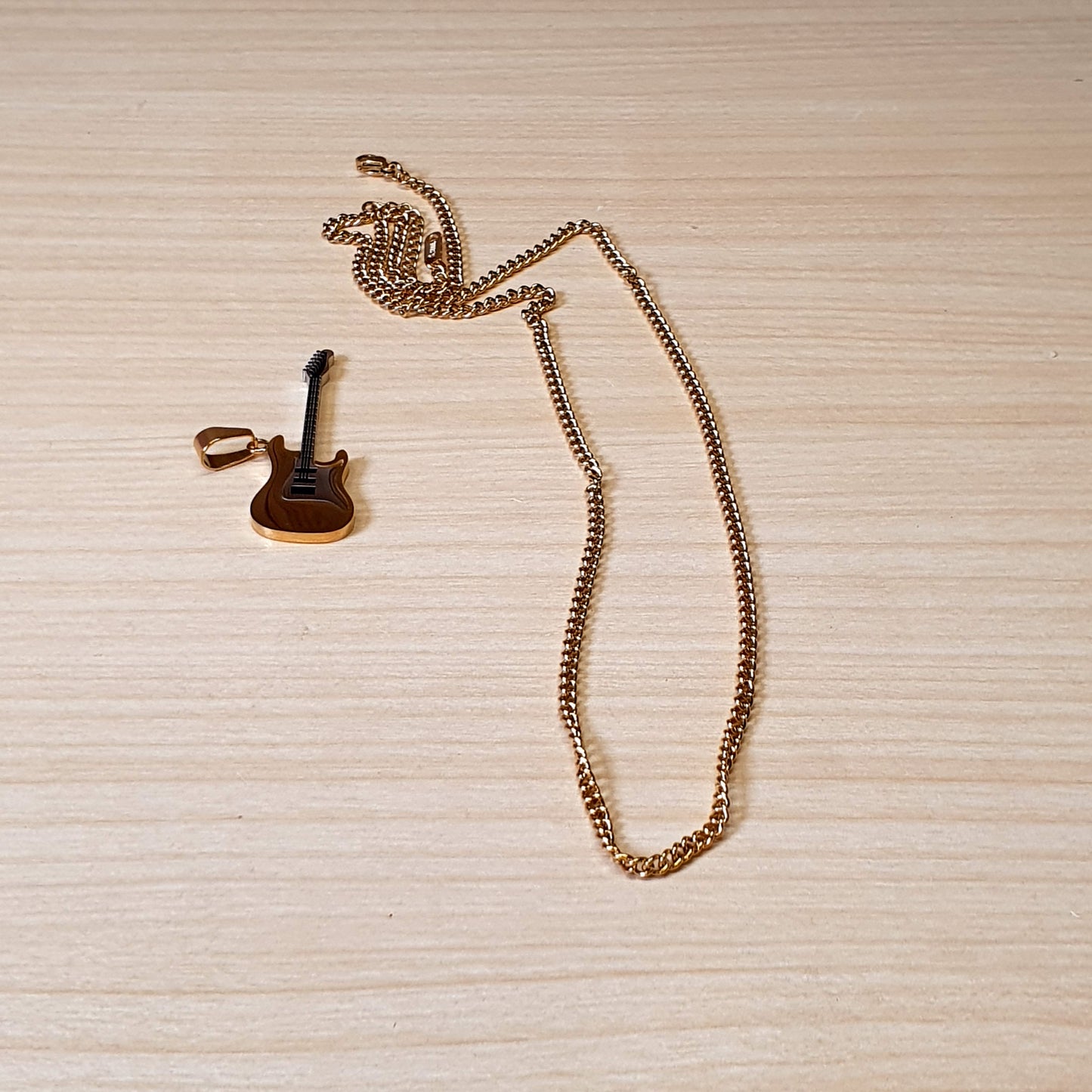 Beautiful Guitar Necklace #4485