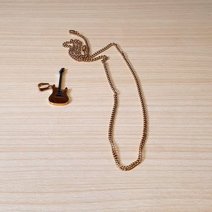 Beautiful Guitar Necklace #4485