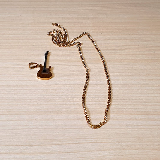 Beautiful Guitar Necklace #4485