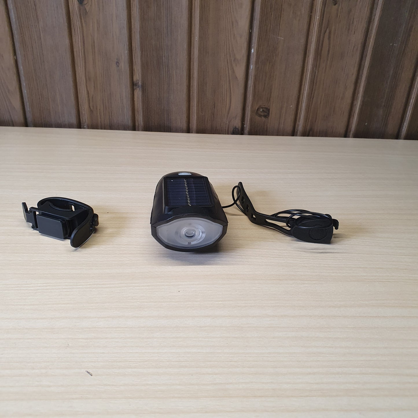 Usb Solar Bicycle light And Horn #4966