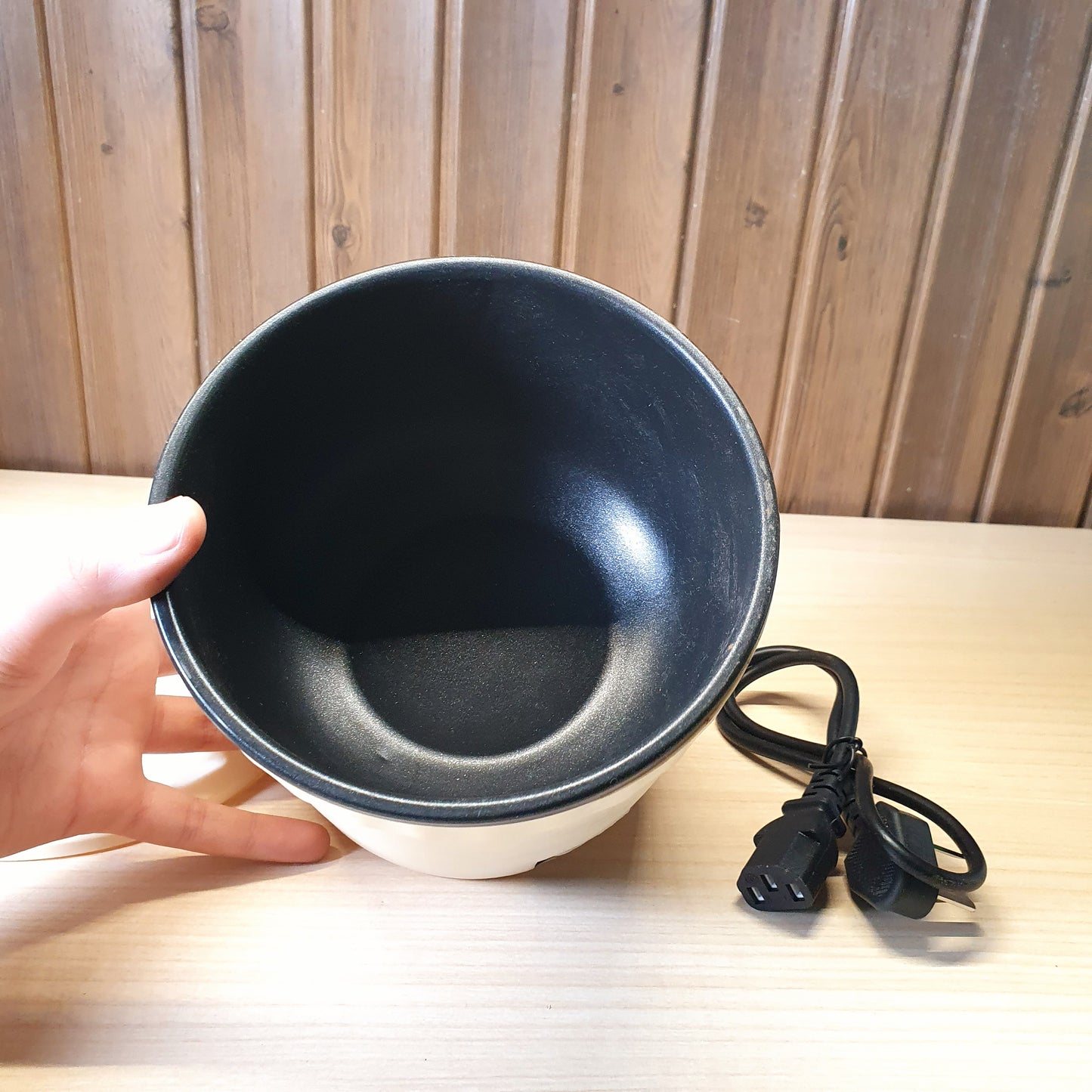 multifunctional mini electric cooking pot, often used for instant noodles or small-batch cooking.#5024