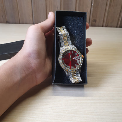 High Quality Red Dial Watch #4826