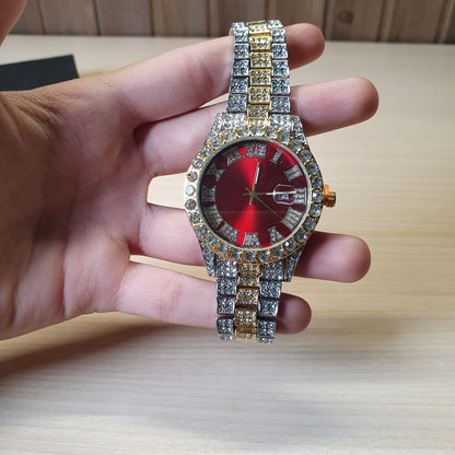 High Quality Red Dial Watch #4826