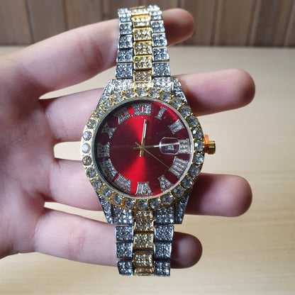 High Quality Red Dial Watch #4826