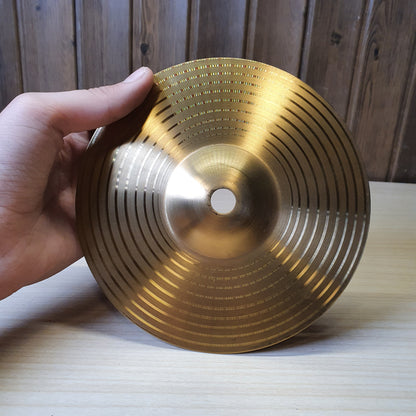 Drum Brass Cymbals Percussion Splash Crash Hi-Hat Jazz Drum Cymbal For Musical Instrument Part Drums Cymbal #6379