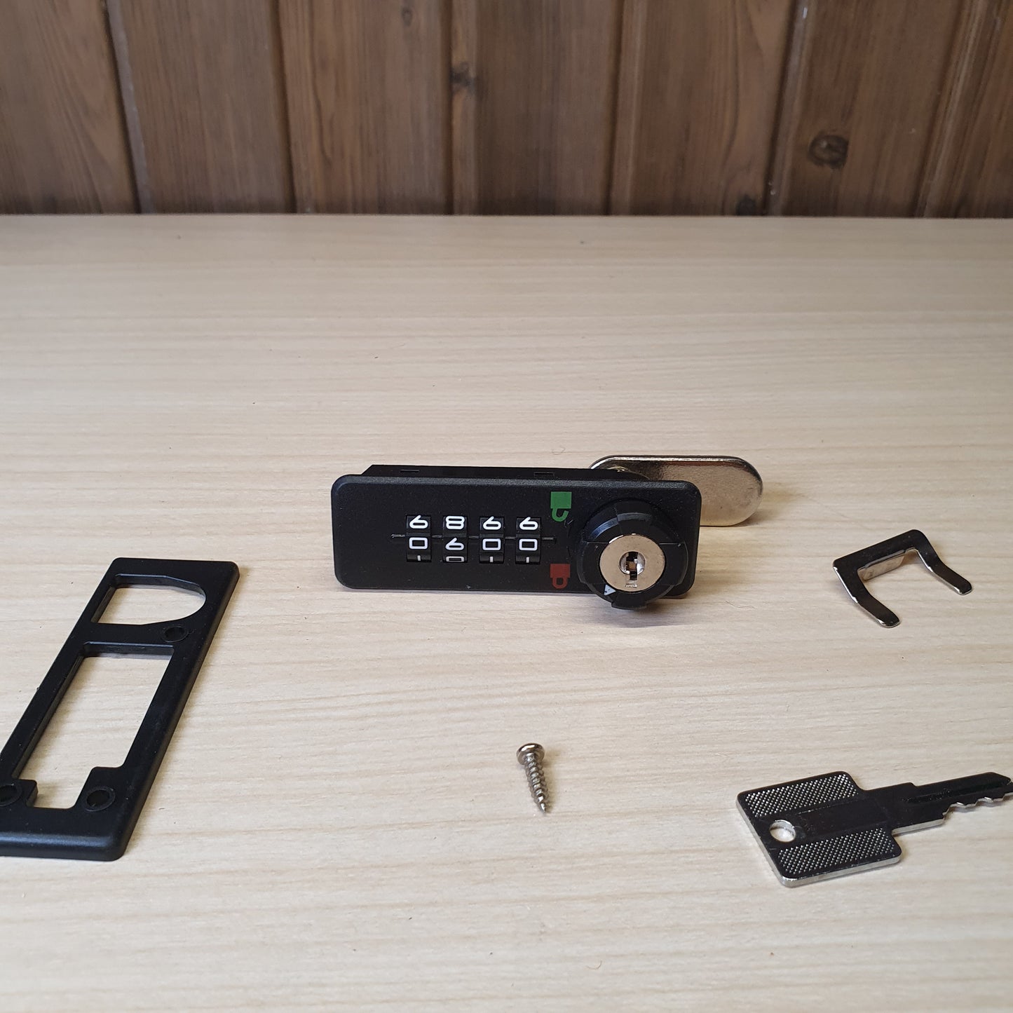 4-digit mechanical combination cabinet lock #6300