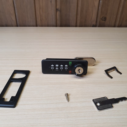 4-digit mechanical combination cabinet lock #6300