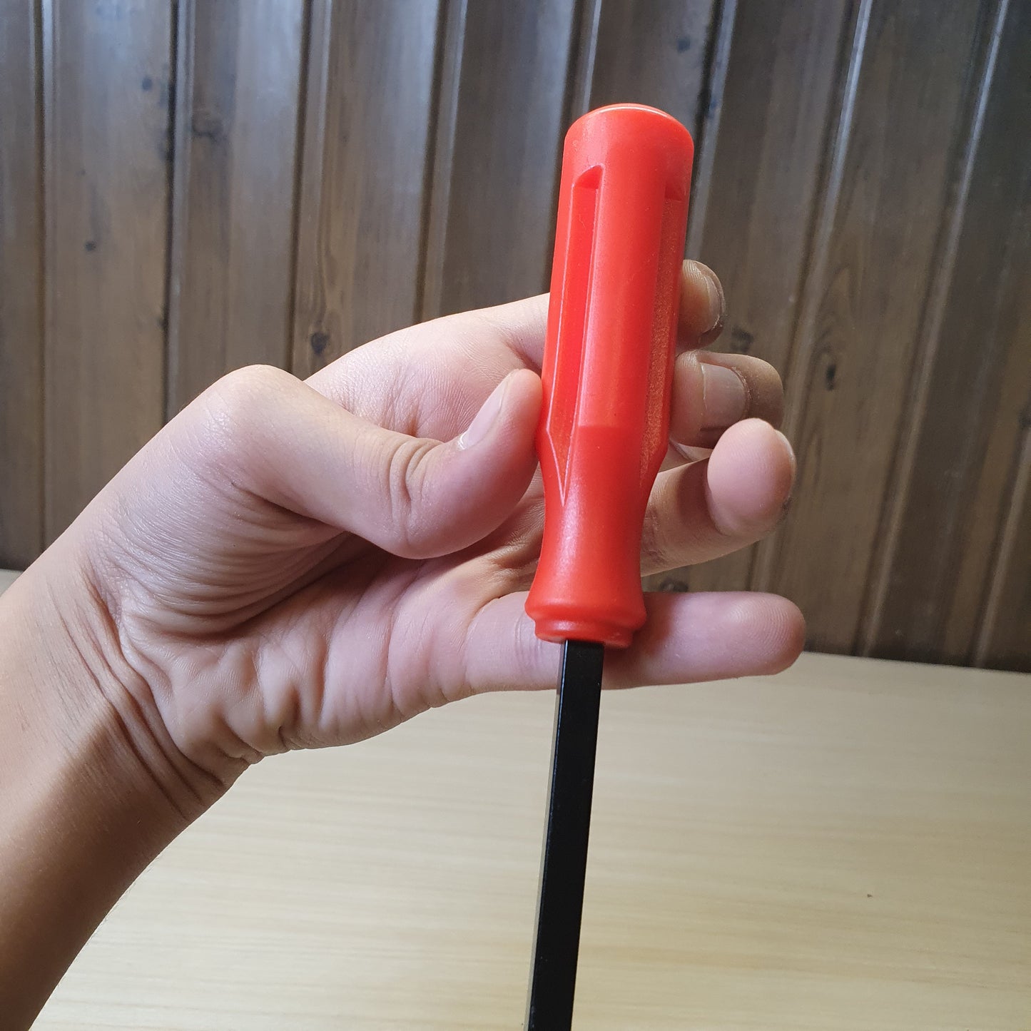 Tool is commonly used to remove car door panels, interior trim, and upholstery clips #6350