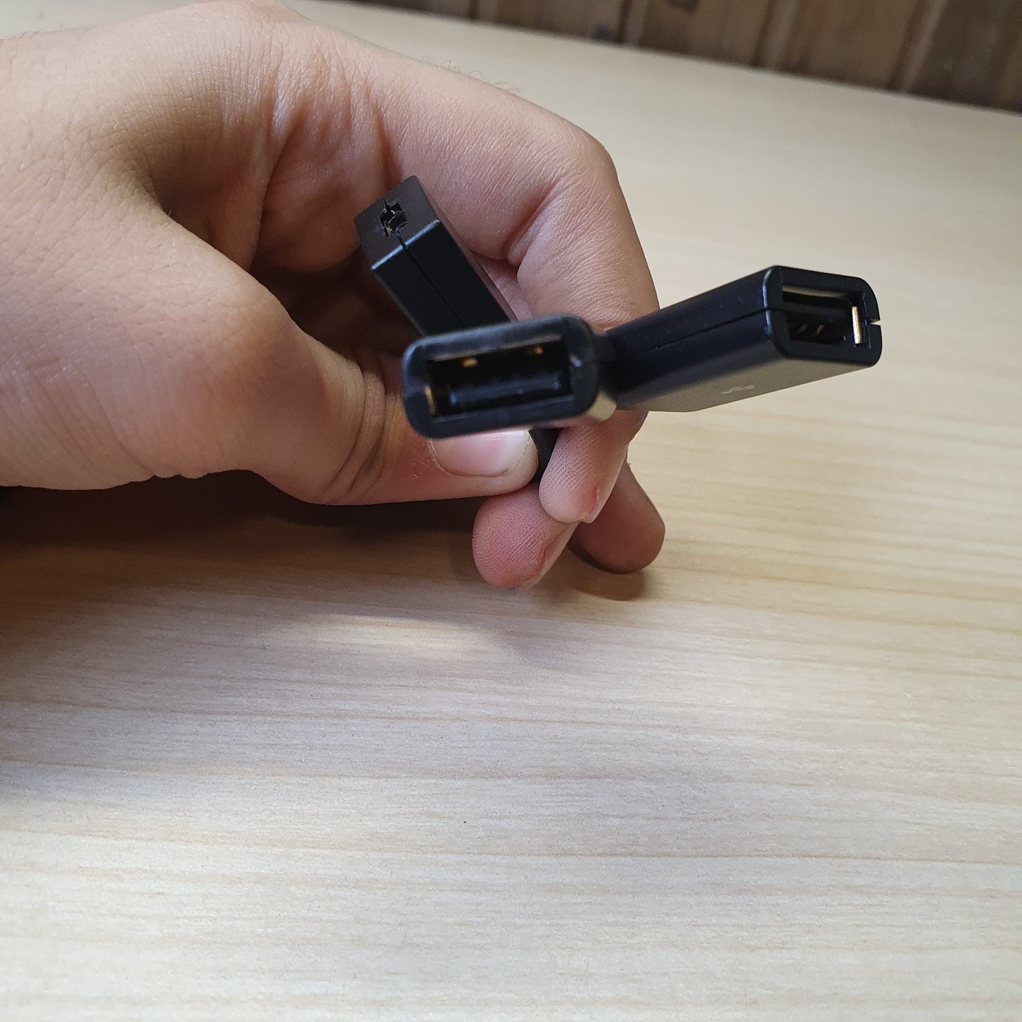 3 In 1  Micro Usb To 2 OTG 3 Port #6186