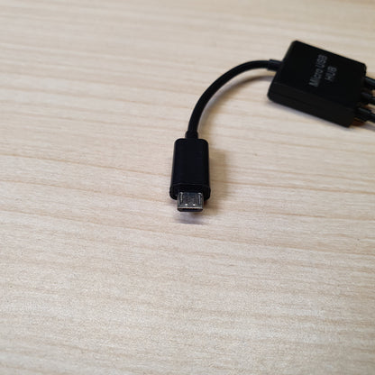 3 In 1  Micro Usb To 2 OTG 3 Port #6186