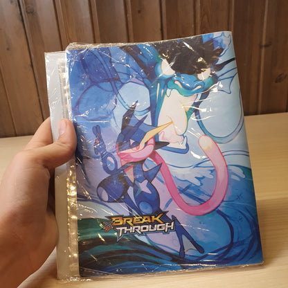 Holder Collections Pokemon Cards Album Book Game Characters Map Folder#6135