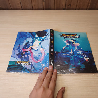 Holder Collections Pokemon Cards Album Book Game Characters Map Folder#6135