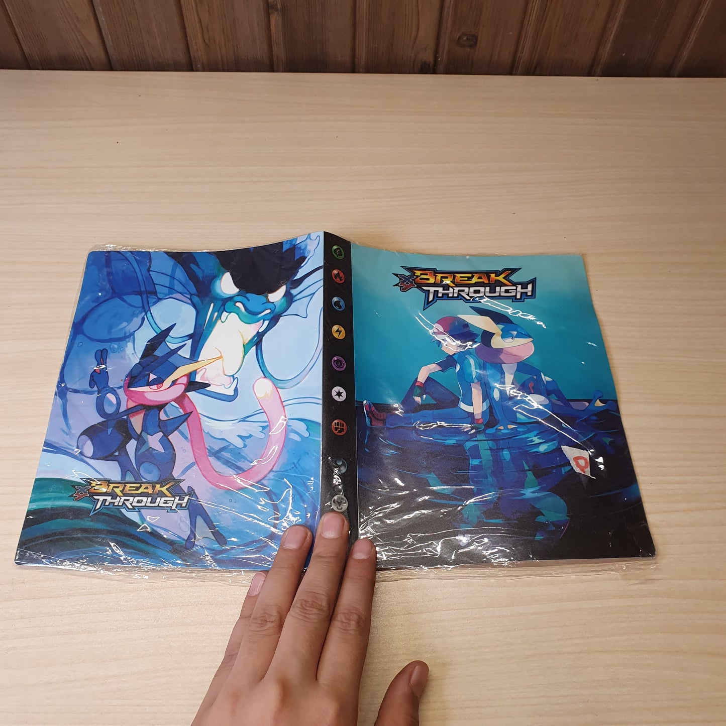 Holder Collections Pokemon Cards Album Book Game Characters Map Folder#6135