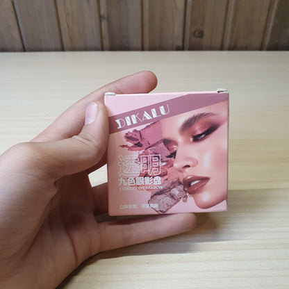Dikalu 9 colours Eye Shadow Pallet #6176