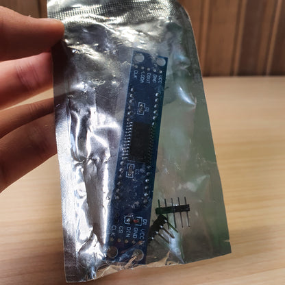 MAX7219-based 8-digit 7-segment display module, commonly used with microcontrollers like Arduino.#6267
