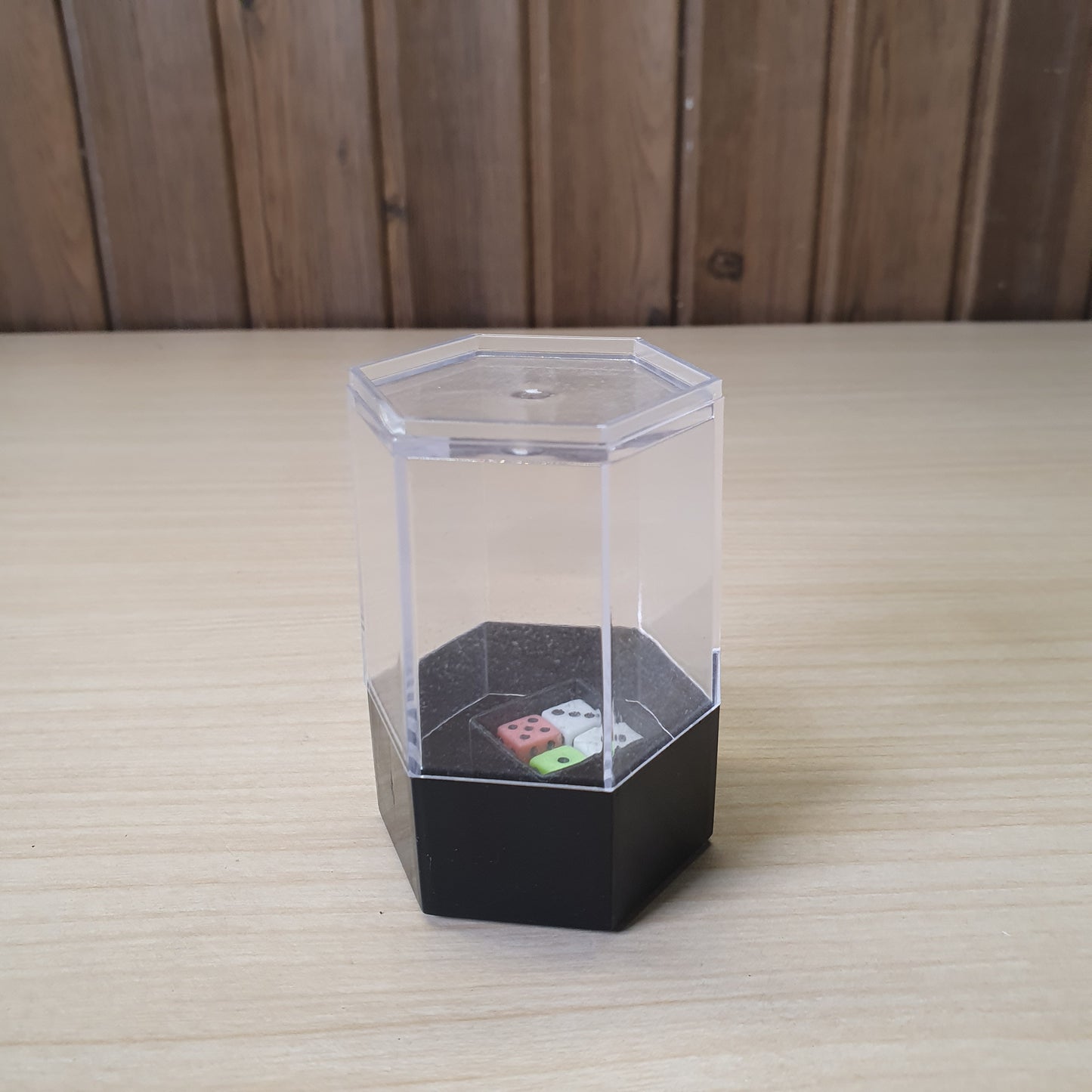 explosion dice" magic trick prop, designed to instantly transform one large die into several smaller ones.#6172