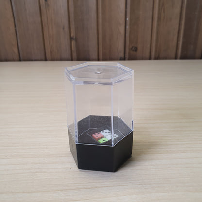 explosion dice" magic trick prop, designed to instantly transform one large die into several smaller ones.#6172