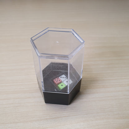 explosion dice" magic trick prop, designed to instantly transform one large die into several smaller ones.#6172