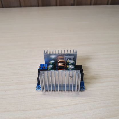 300W 20A DC-DC Buck Converter module used for stepping down voltage, featuring both constant current (CC) and constant voltage (CV) adjustment.#6241
